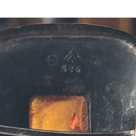 Vintage Silpada Natural Amber Southwestern Style Sterling Earrings - Picture 6 of 6